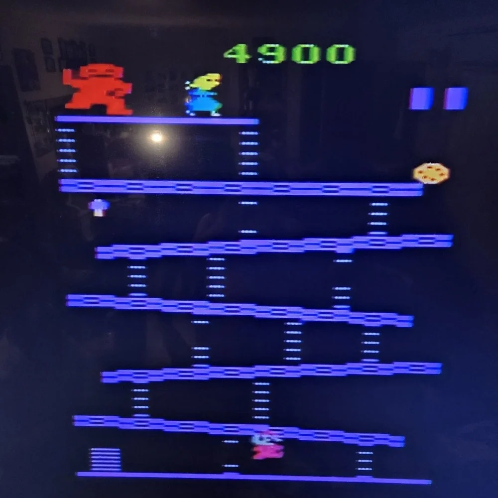VTG Donkey Kong Atari 2600 Video Game‎ Cartridge Coleco 1982 Tested